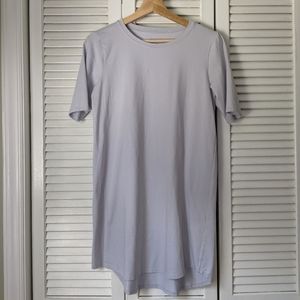 Eileen Fisher Cotton Light Blue Crewneck D…